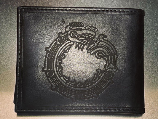 Custom engraved wallet